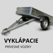 VYKLÁPACIE PRÍVESNÉ VOZÍKY VYKLÁPACIE PRÍVESNÉ VOZÍKY