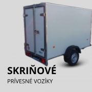 SKRIŇOVÝ PRÍVESNÝ VOZÍK SKRIŇOVÝ PRÍVESNÝ VOZÍK