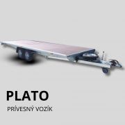 Prívesný vozík plato kolesa pod ložnou plochou Prívesný vozík plato kolesa pod ložnou plochou