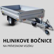 Prívesné vozíky-Hliníkové bočnice Prívesné vozíky-Hliníkové bočnice