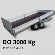 Brzdený príves do 3000kg Brzdený príves do 3000kg