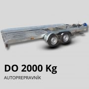 Prepravník áut do 2000kg Prepravník áut do 2000kg