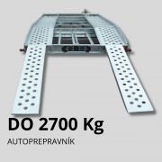 Autoprepravníky sklopný do 2700kg Autoprepravníky sklopný do 2700kg