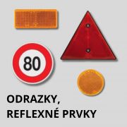 Odrazky, reflexné prvky Odrazky, reflexné prvky