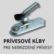 Priv.kĺby pre nebrzdené prívesy Priv.kĺby pre nebrzdené prívesy