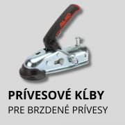 Prívesové kĺby pre brzdené prívesy Prívesové kĺby pre brzdené prívesy