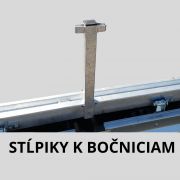 Stĺpiky k bočniciam Stĺpiky k bočniciam
