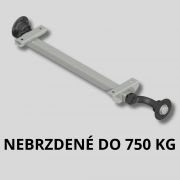 Nebrzdené nápravy do 750kg Nebrzdené nápravy do 750kg