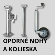 Oporné nohy a kolieska Oporné nohy a kolieska