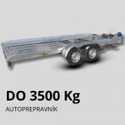 Prepravník aut do 3500 kg Prepravník aut do 3500 kg