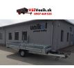 Prívesný vozík UNIKOL  brzdený 1800kg  2200x4000