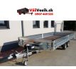 Brzdený príves  UNICOL dvojnápravový 2000kg   2480x6000