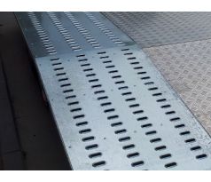 Plech dierovaný ZN 500 x 2000 mm